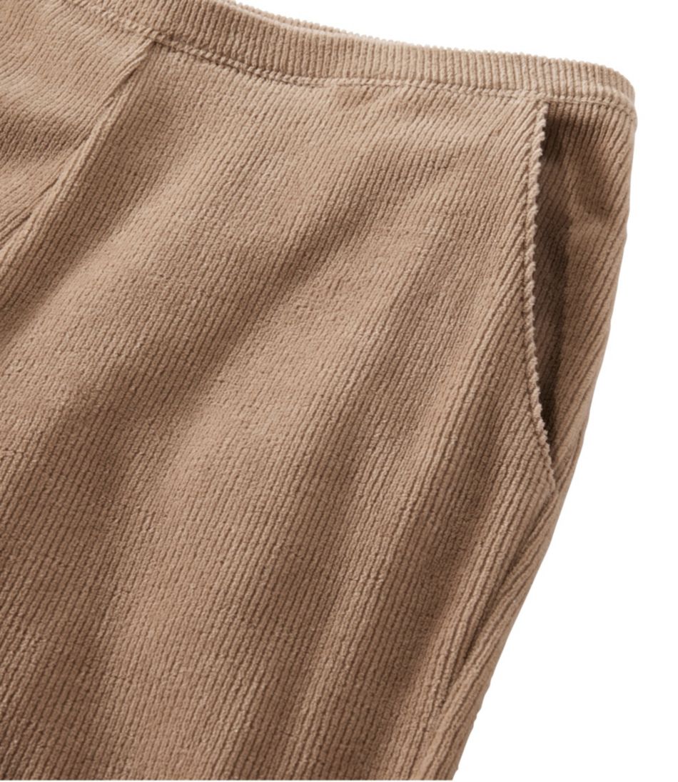 Women's Perfect Fit Knit Cords Straight-Leg