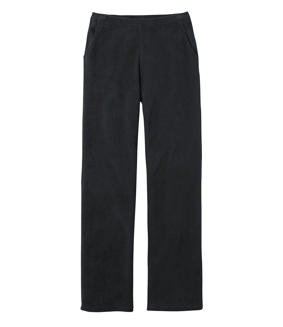 Women's Perfect Fit Knit Cords Straight-Leg
