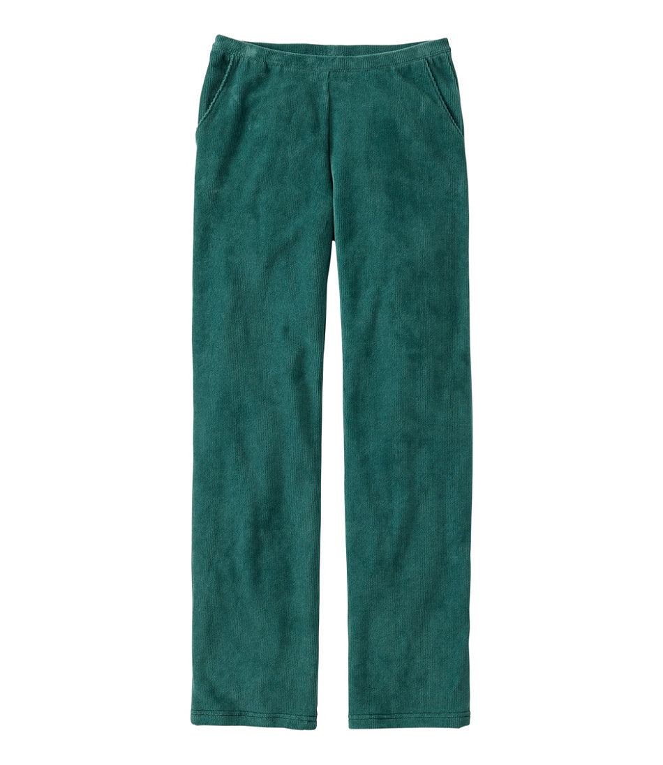 Women's Perfect Fit Knit Cords Straight-Leg