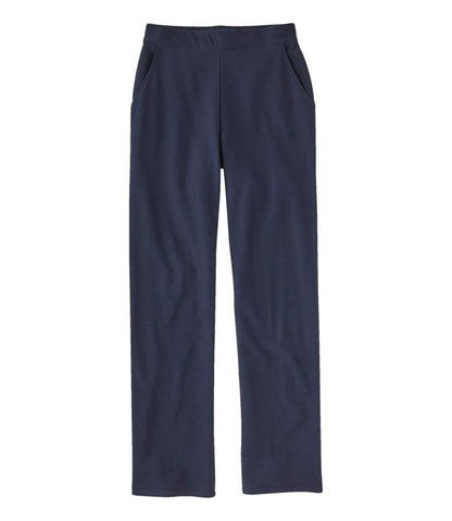 Women's Perfect Fit Pants, Fleece-Backed Straight-Leg