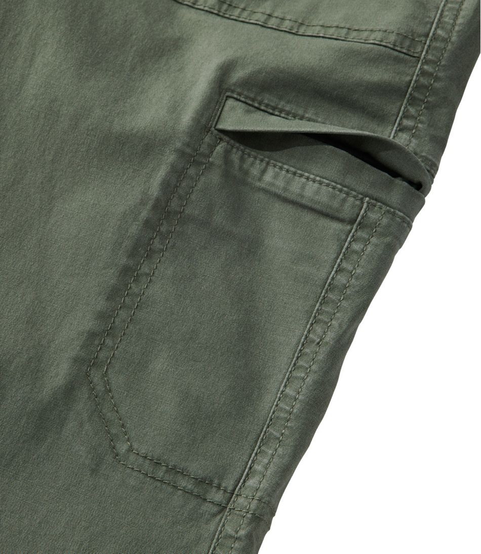 Women's 207 Vintage Cotton Canvas Pants Mid-Rise Straight-Leg Cargo
