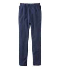 Fleece-Backed Slim-Leg Women's Perfect Fit Pants