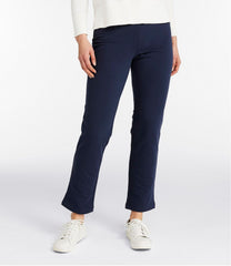 Fleece-Backed Slim-Leg Women's Perfect Fit Pants