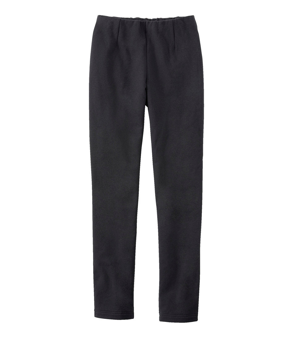 Fleece-Backed Slim-Leg Women's Perfect Fit Pants