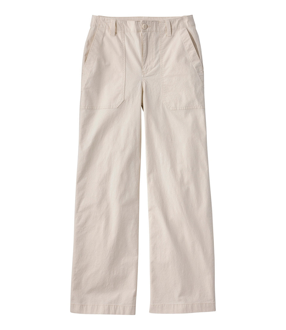 Women's 207 Vintage Cotton Canvas Pants High-Rise Wide-Leg