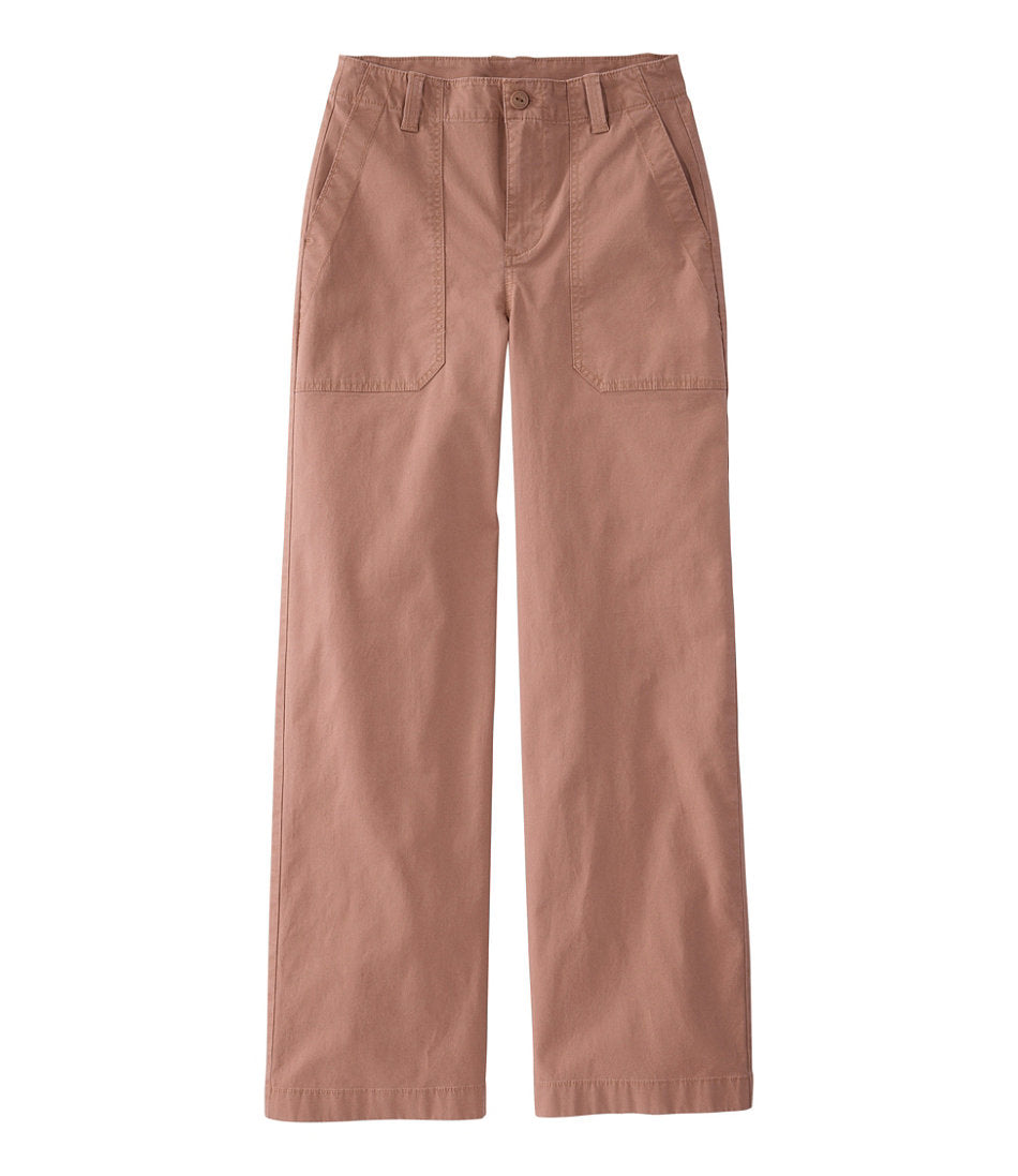 Women's 207 Vintage Cotton Canvas Pants High-Rise Wide-Leg