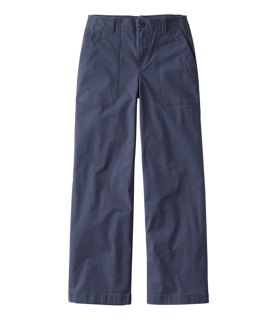 Women's 207 Vintage Cotton Canvas Pants High-Rise Wide-Leg