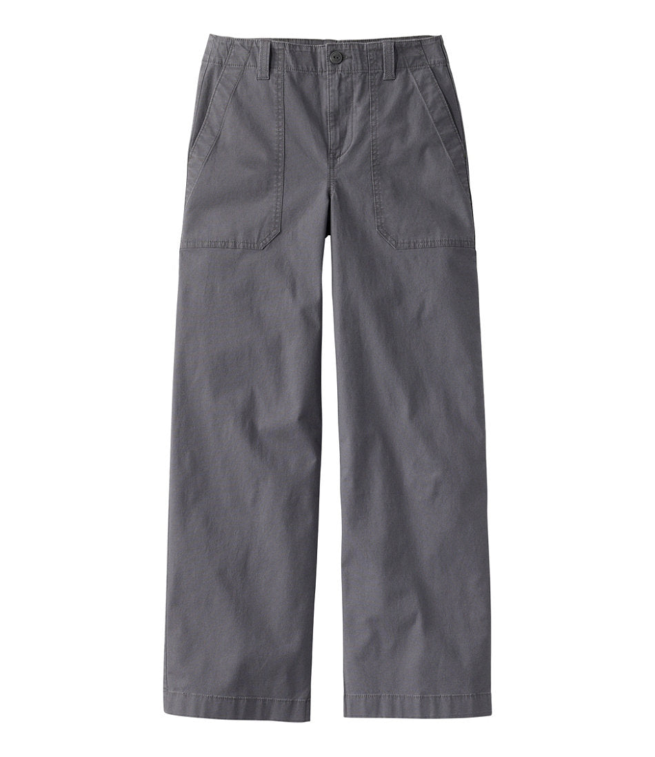 Women's 207 Vintage Cotton Canvas Pants High-Rise Wide-Leg