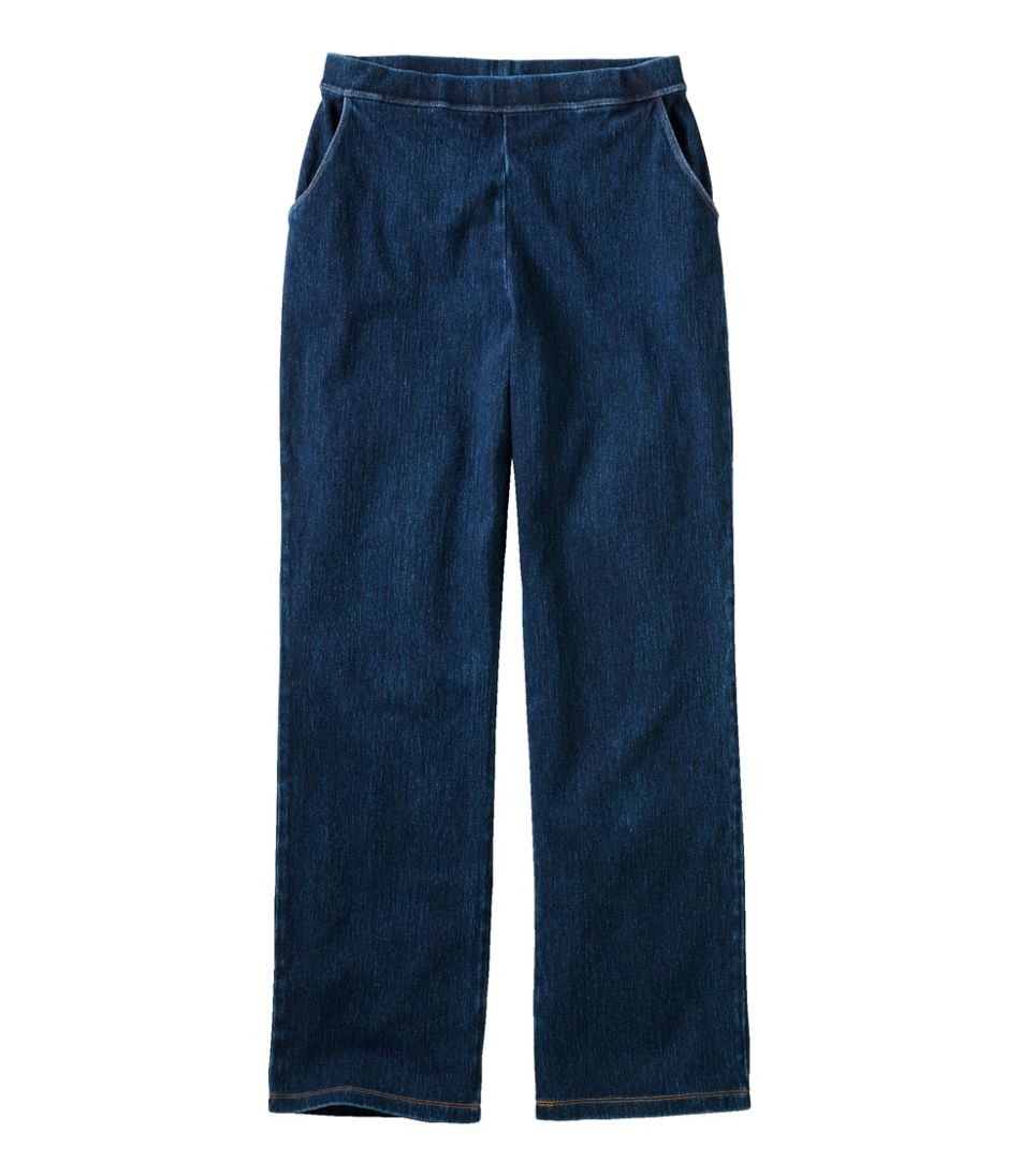 Denim Straight-Leg Women's Perfect Fit Pants