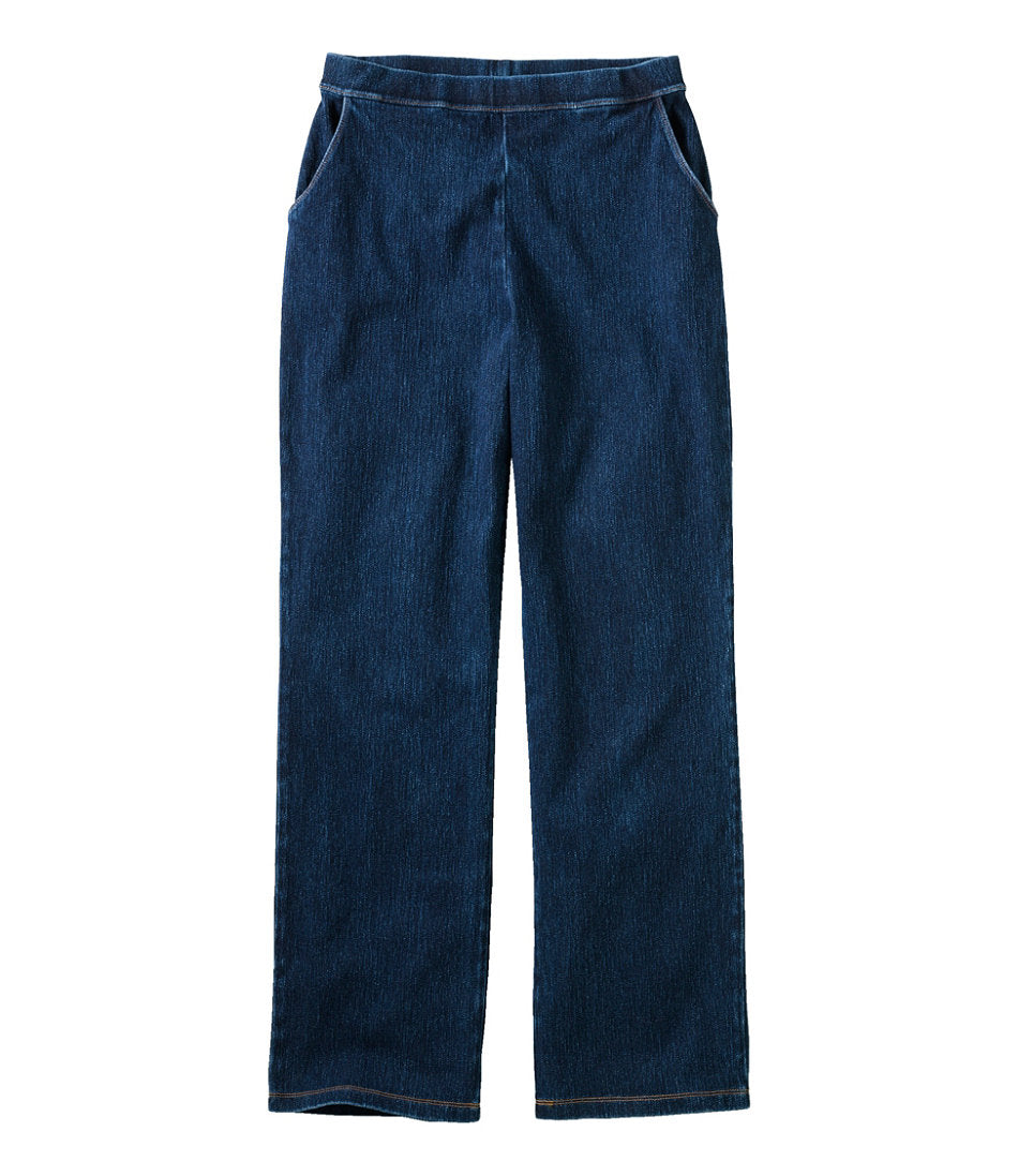 Denim Straight-Leg Women's Perfect Fit Pants