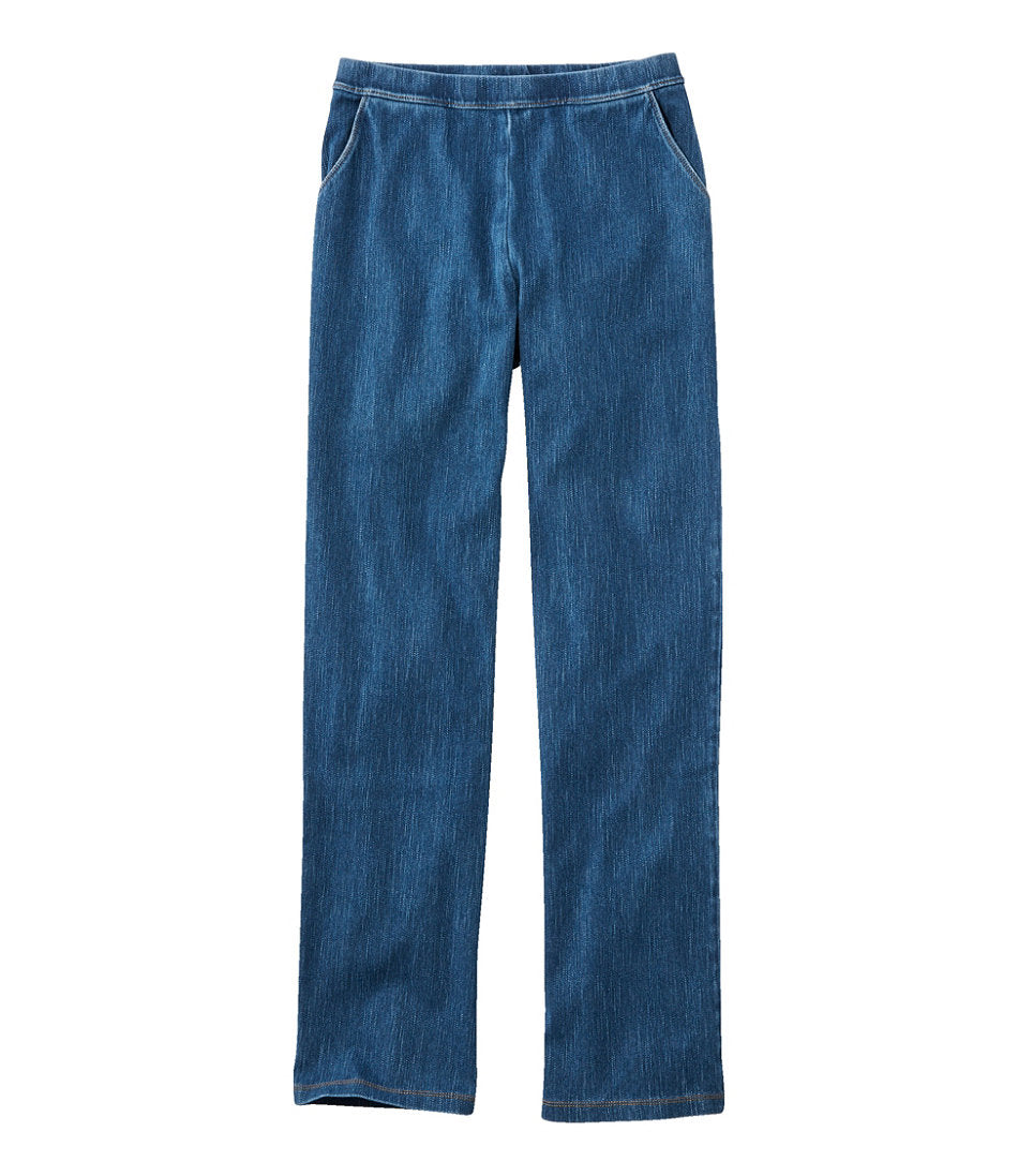 Denim Straight-Leg Women's Perfect Fit Pants
