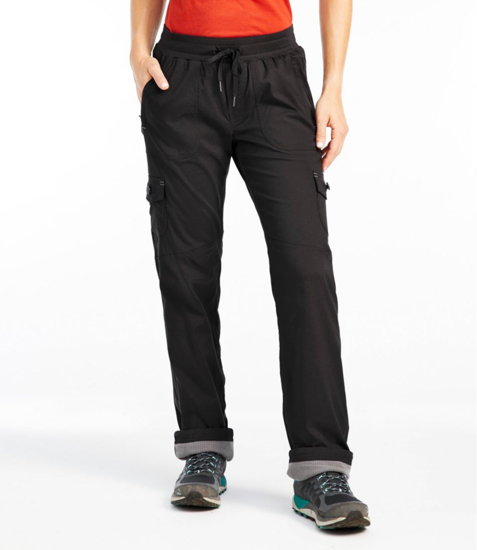 Straight-Leg Fleece-Lined Women's Vista Camp Pants