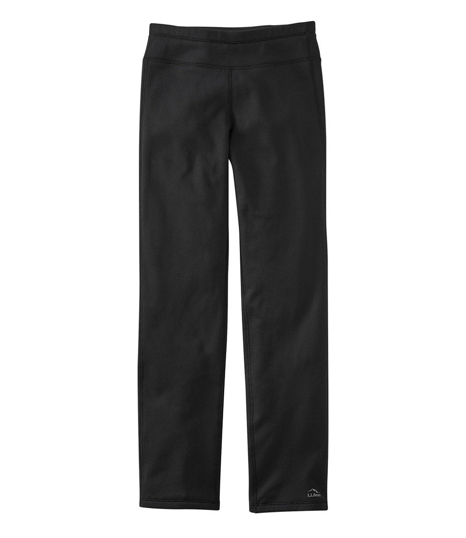 Mid-Rise Straight-Leg Women's PrimaLoft ThermaStretch Fleece Pants
