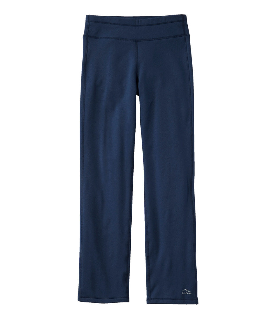 Mid-Rise Straight-Leg Women's PrimaLoft ThermaStretch Fleece Pants