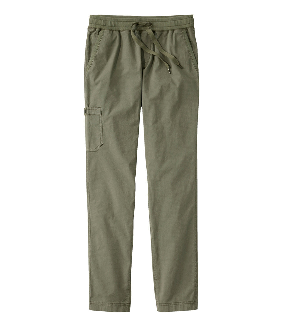 Slim-Leg Women's Stretch Ripstop Pull-On Pants