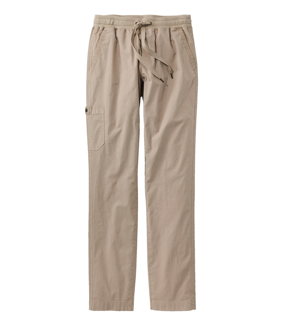 Slim-Leg Women's Stretch Ripstop Pull-On Pants