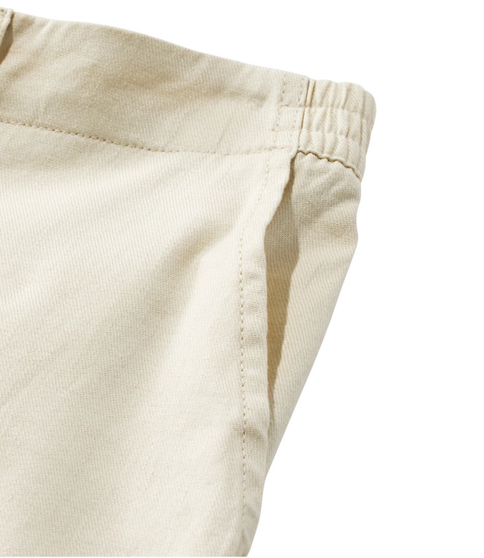 High-Rise Ankle Women's Comfort Stretch Cotton/Linen Pants