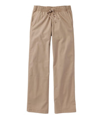 Lakewashed Pull-on Chinos Mid-Rise Wide-Leg