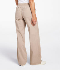 Lakewashed Pull-on Chinos Mid-Rise Wide-Leg