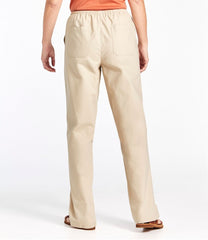Women's Sunwashed Canvas Pants High-Rise Straight-Leg