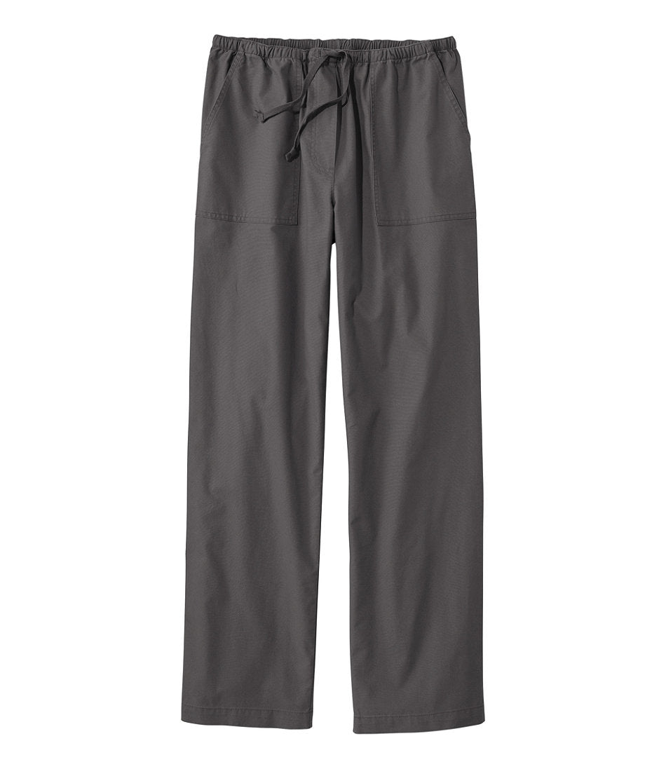 Women's Sunwashed Canvas Pants High-Rise Straight-Leg
