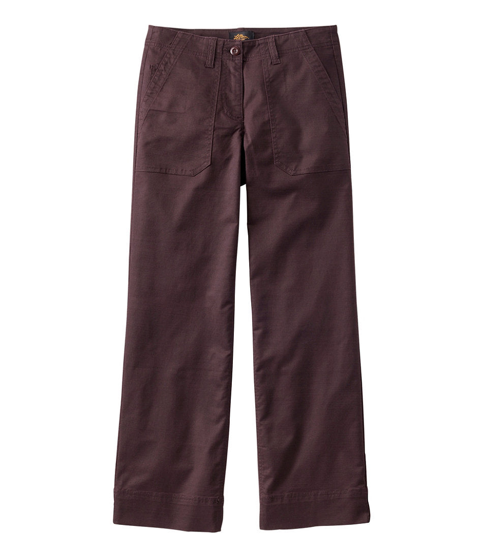 Women's Signature Utility Pants Mid-Rise Wide-Leg Ankle-Length