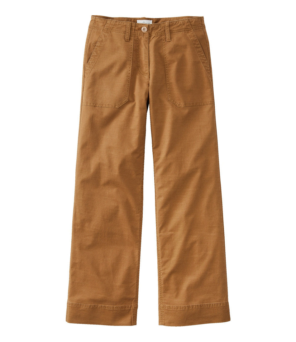 Women's Signature Utility Pants Mid-Rise Wide-Leg Ankle-Length
