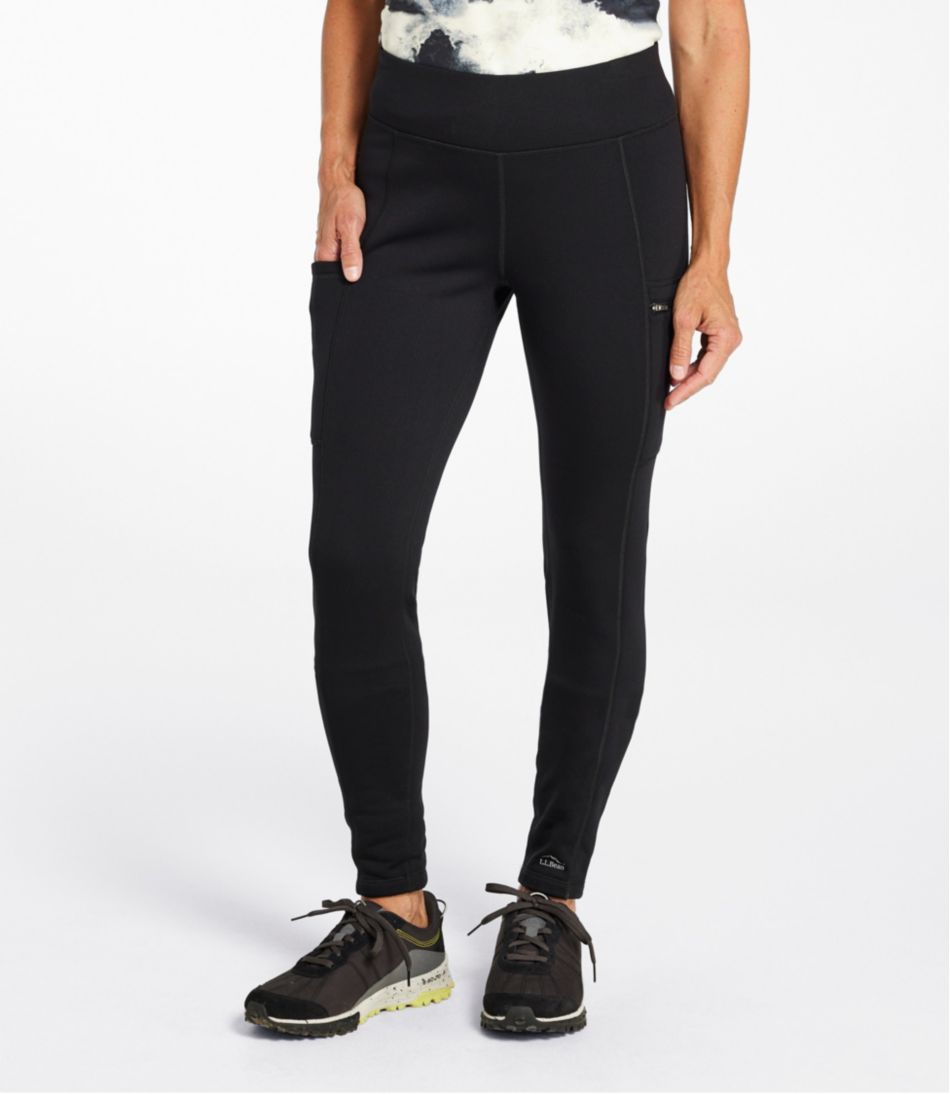 Mid-Rise Women's PrimaLoft ThermaStretch Fleece Pocket Tights