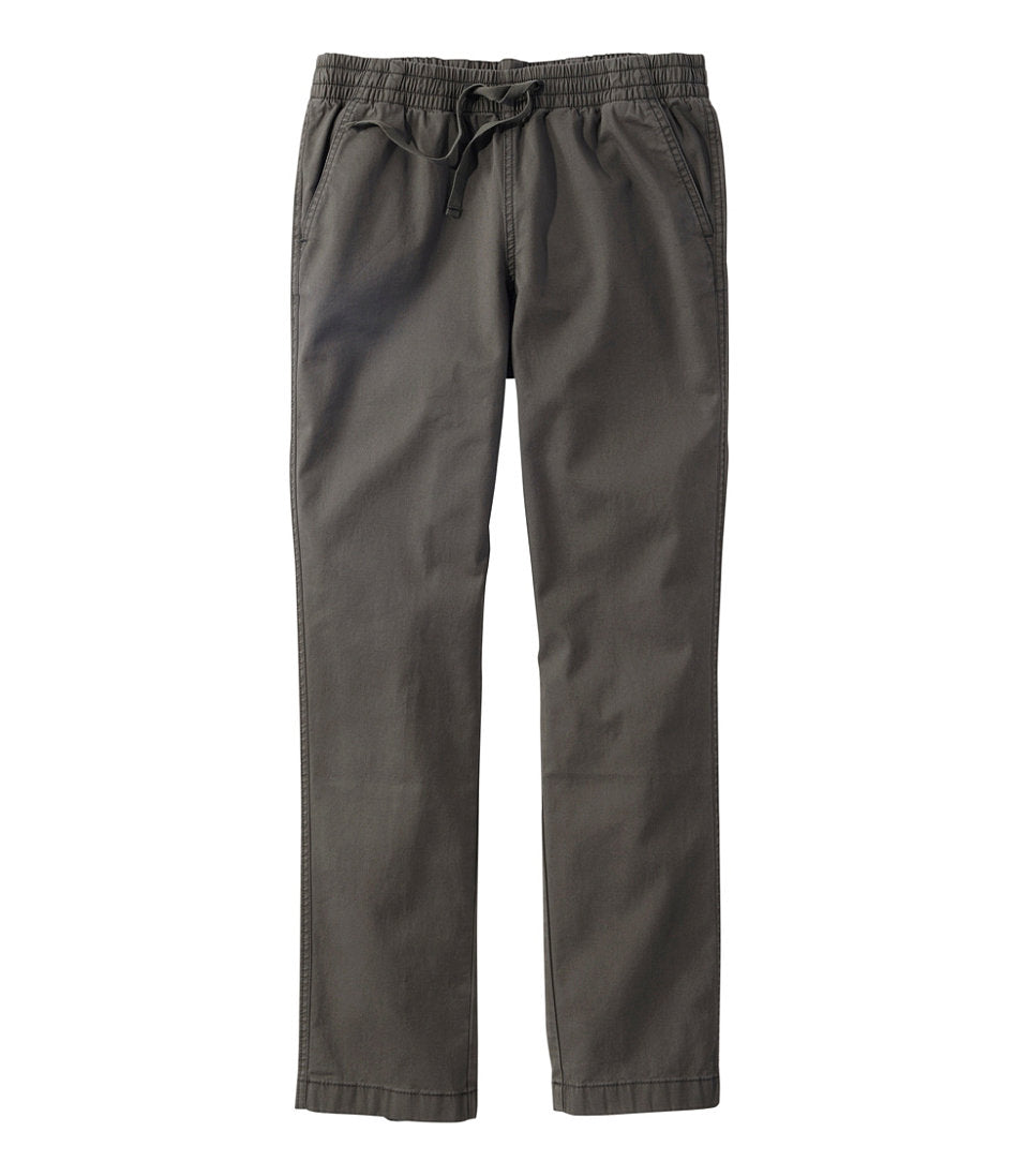 Mid-Rise Pull-On Ankle Women's Lakewashed Chino Pants