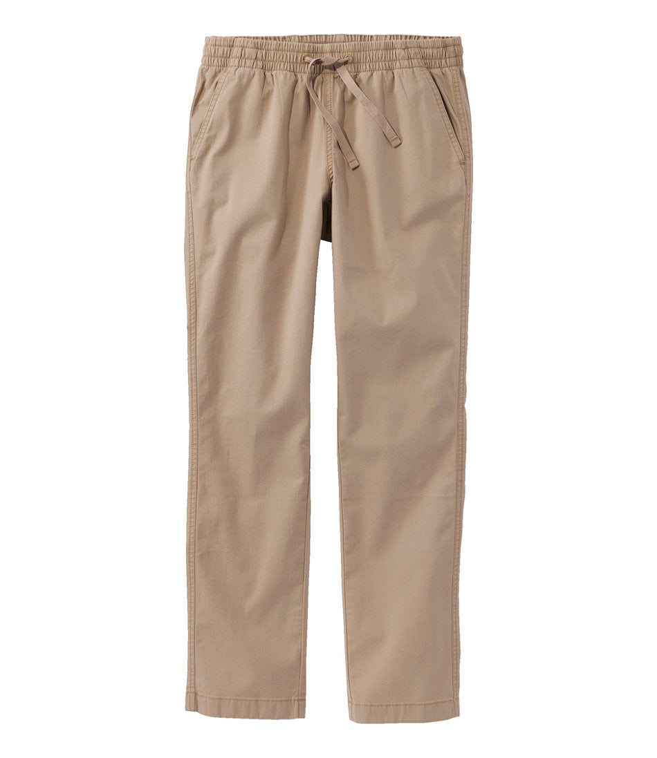 Mid-Rise Pull-On Ankle Women's Lakewashed Chino Pants