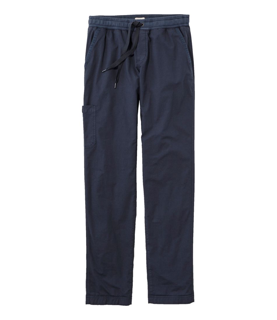 Women's Stretch Ripstop Pull-On Pants Slim-Leg Fleece-Lined