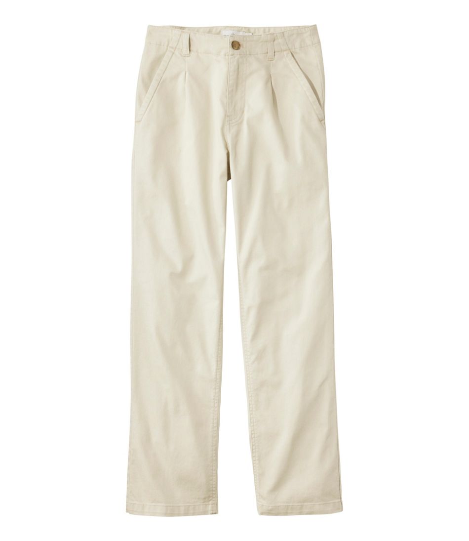 Ankle Women's Signature Easy-Cotton Pleated Chinos