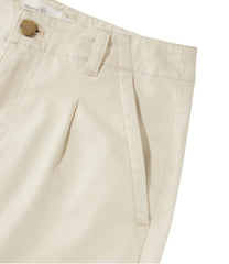 Ankle Women's Signature Easy-Cotton Pleated Chinos