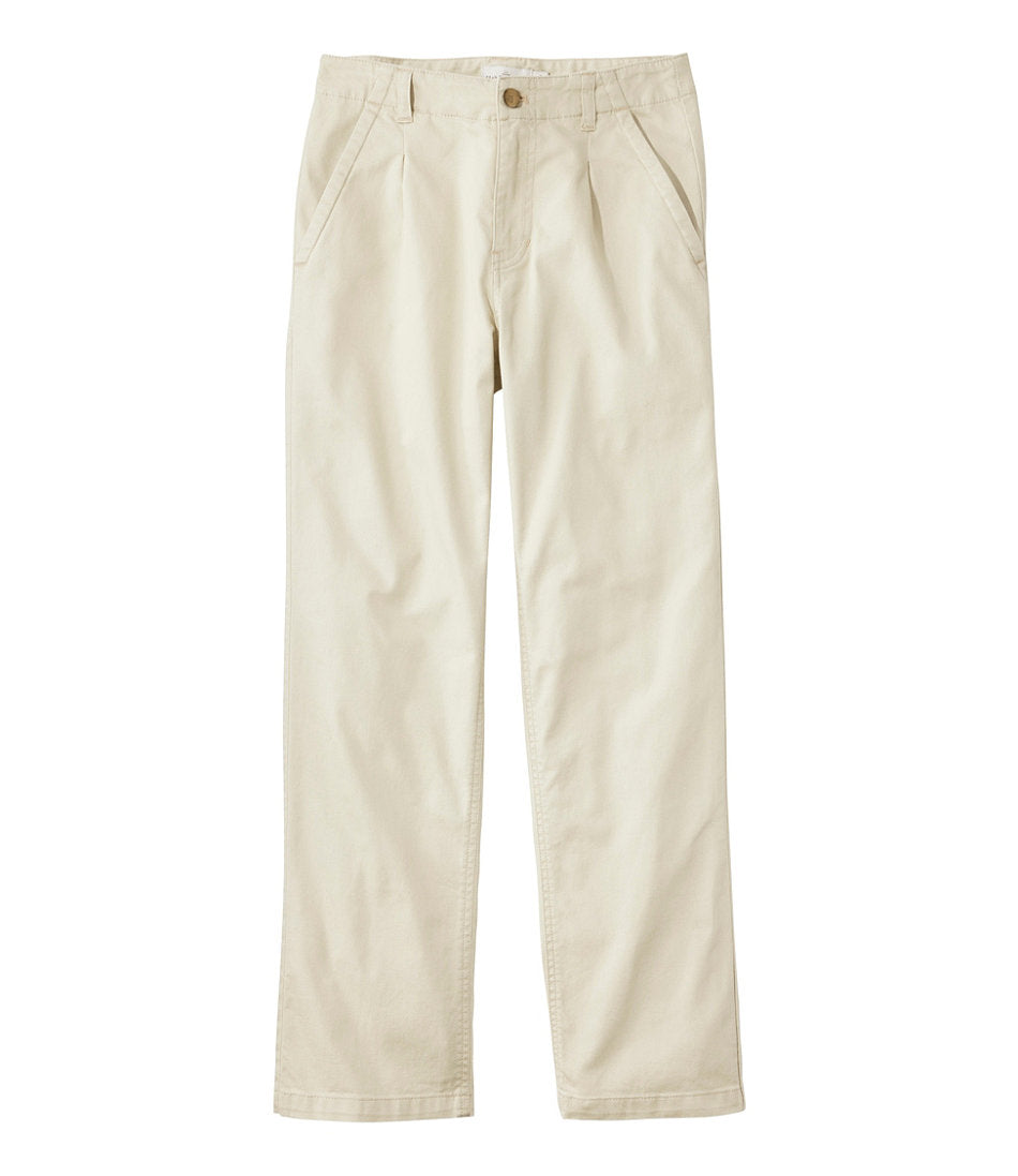 Ankle Women's Signature Easy-Cotton Pleated Chinos