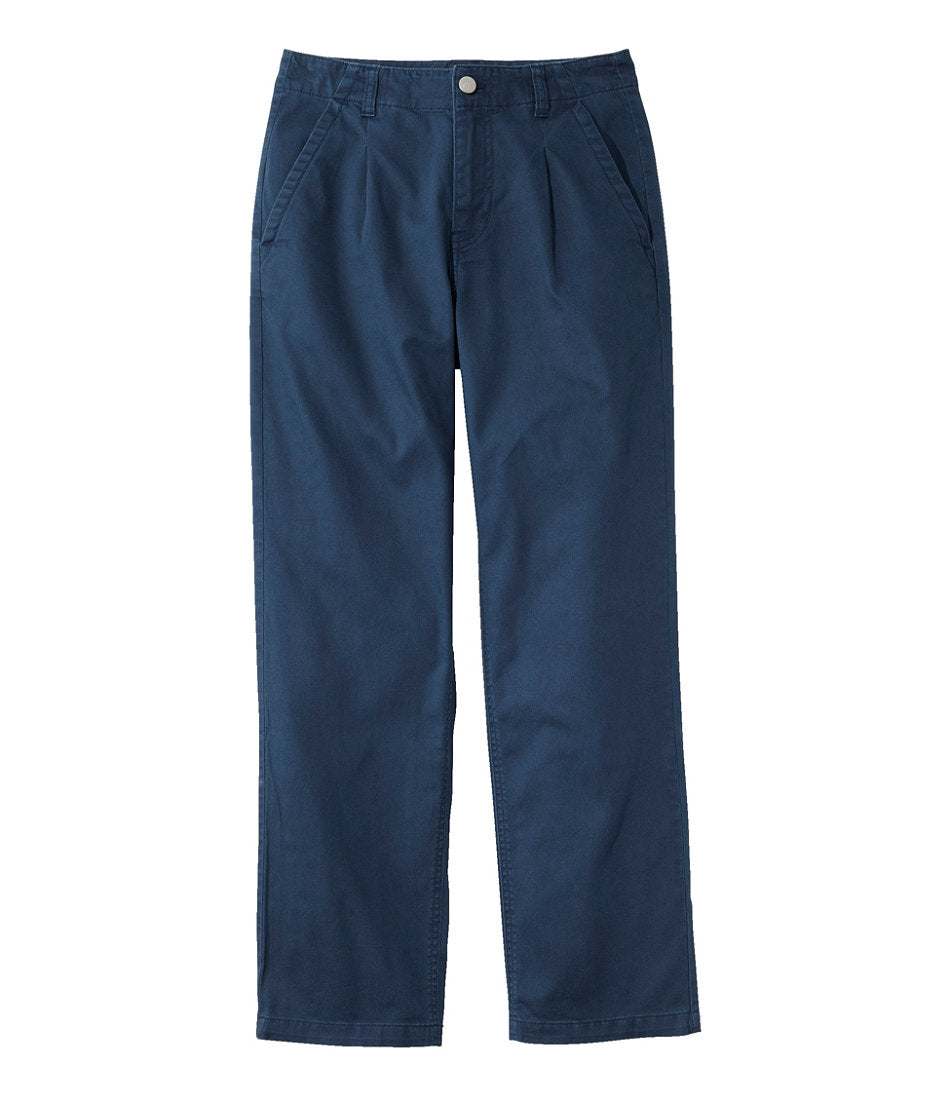 Ankle Women's Signature Easy-Cotton Pleated Chinos