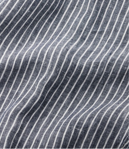 Women's Premium Washable Linen Pull-On Pants, Stripe