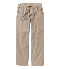 Women's Stretch Ripstop Pull-On Capri Pants Slim-Leg