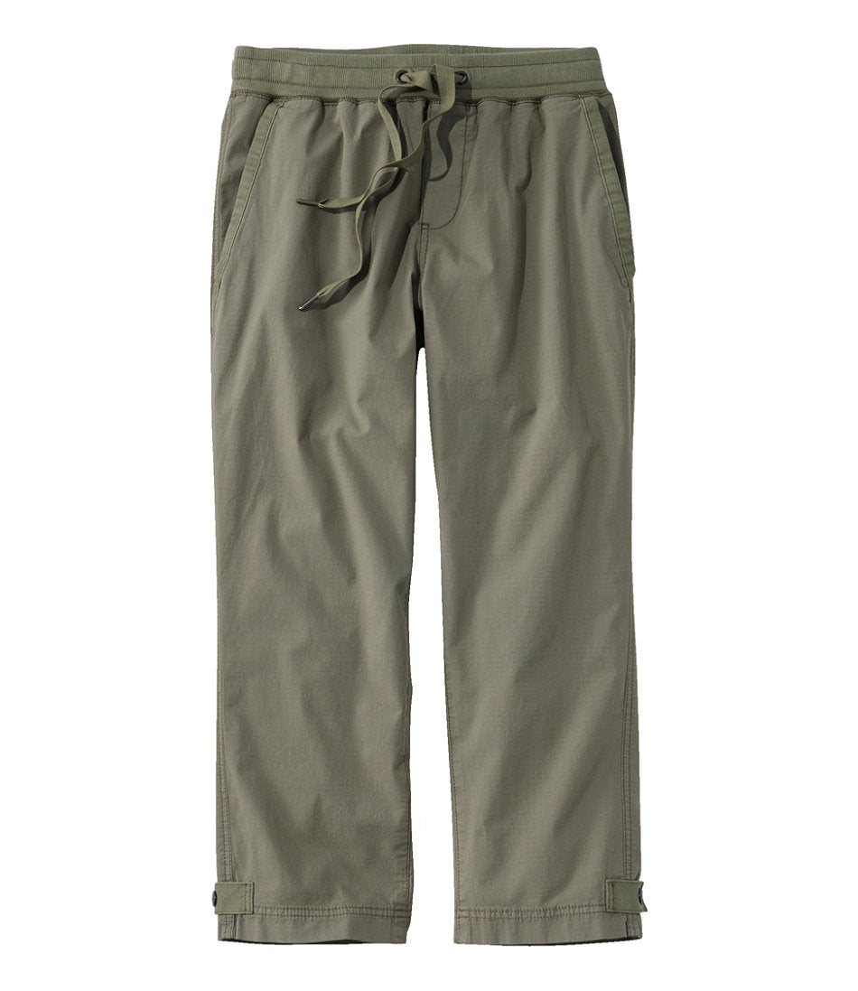 Women's Stretch Ripstop Pull-On Capri Pants Slim-Leg