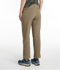 Women's Water-Repellent Comfort Trail Pants Mid-Rise Straight-Leg