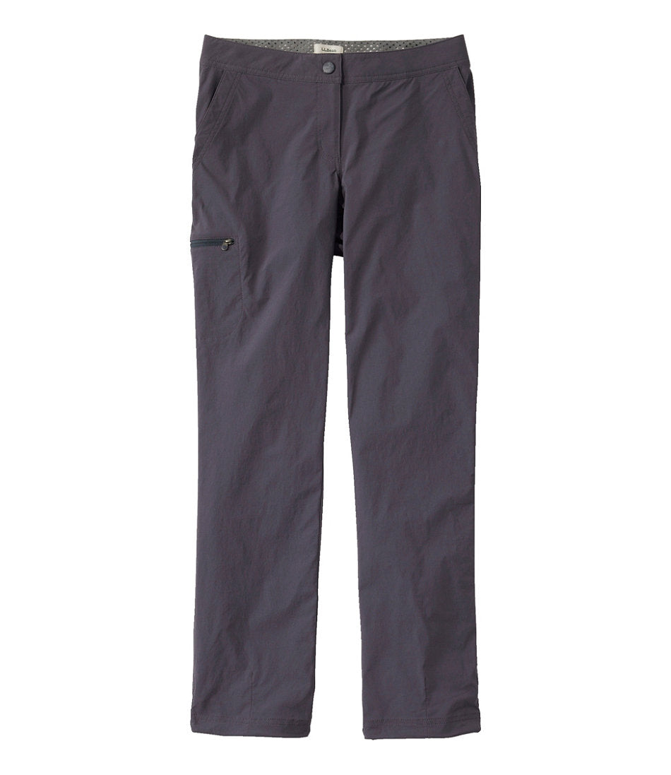 Women's Water-Repellent Comfort Trail Pants Mid-Rise Straight-Leg