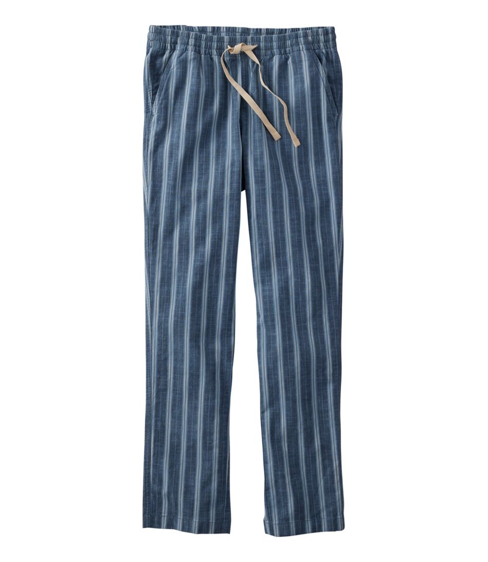 Mid-Rise Tapered-Leg Chambray Ankle Pants Women's Lakewashed Pull-On Chinos