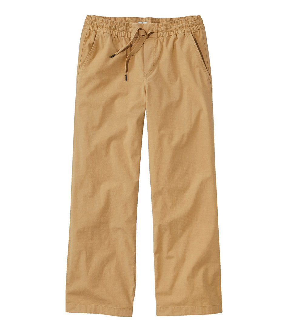 Wide-Leg Ankle Women's Stretch Ripstop Pull-On Pants