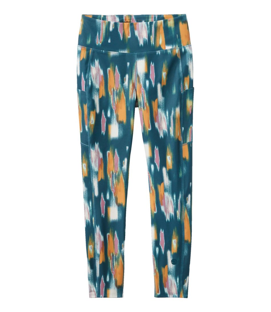 High-Rise Pocket Print Women's L.L.Bean Everyday Performance 7/8 Leggings