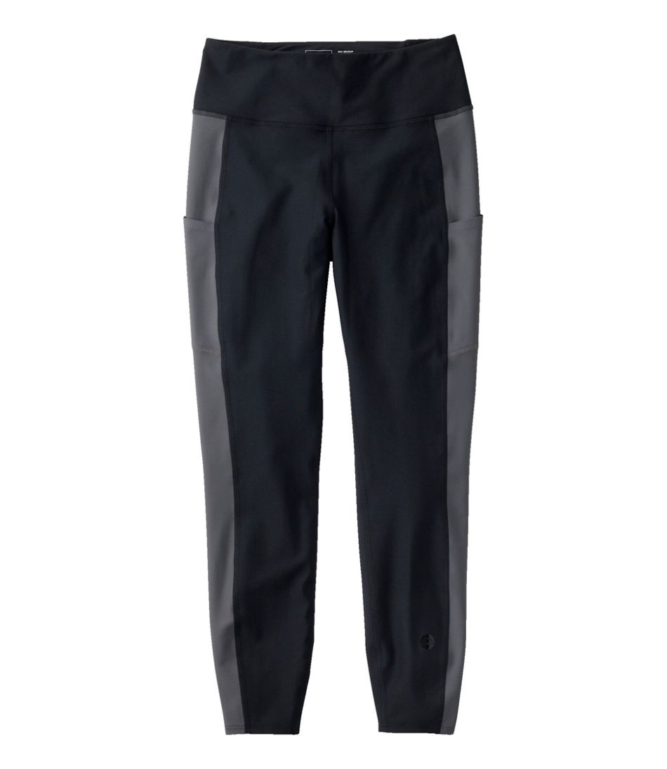 High-Rise Pocket Colorblock Women's L.L.Bean Everyday Performance 7/8 Leggings