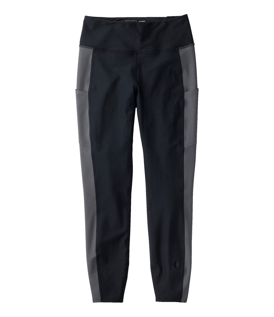 High-Rise Pocket Colorblock Women's L.L.Bean Everyday Performance 7/8 Leggings