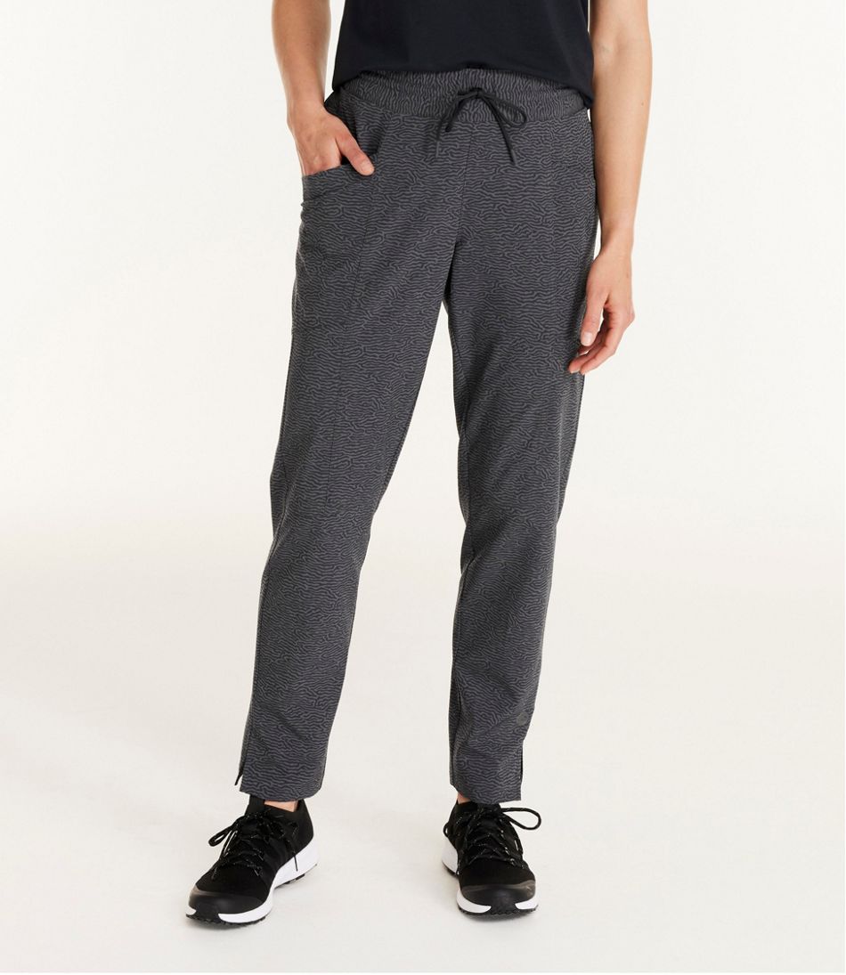Mid-Rise Print Women's VentureStretch Woven Ankle Pants