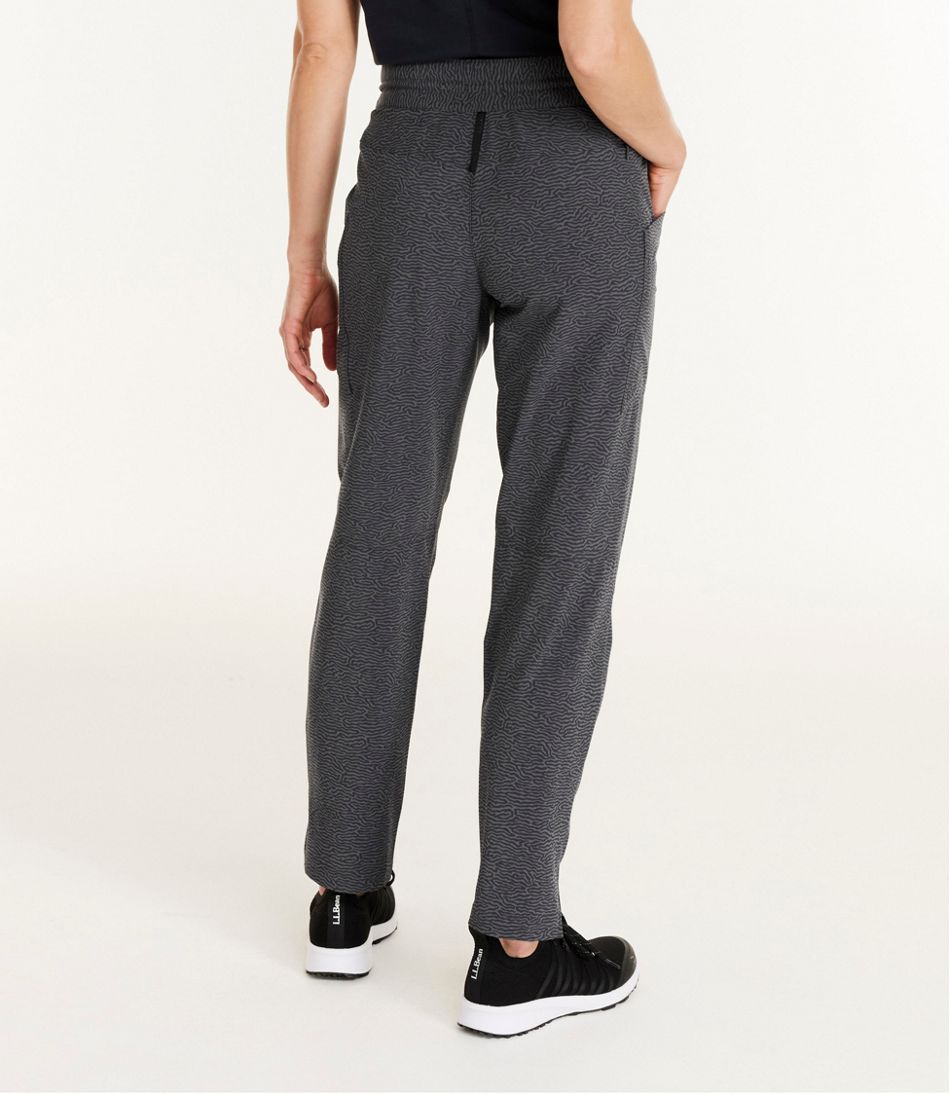 Mid-Rise Print Women's VentureStretch Woven Ankle Pants