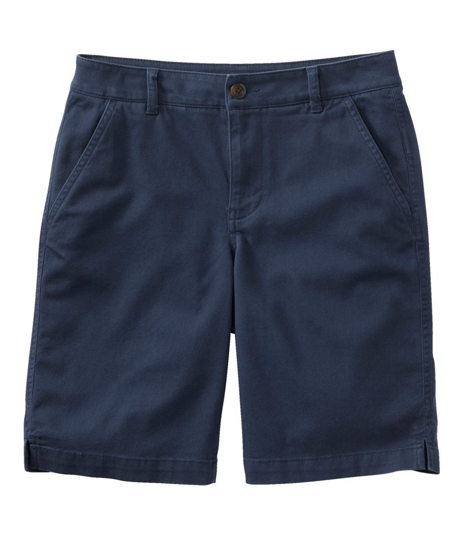 Chino Bermudas 9" Women's Comfort Stretch Shorts
