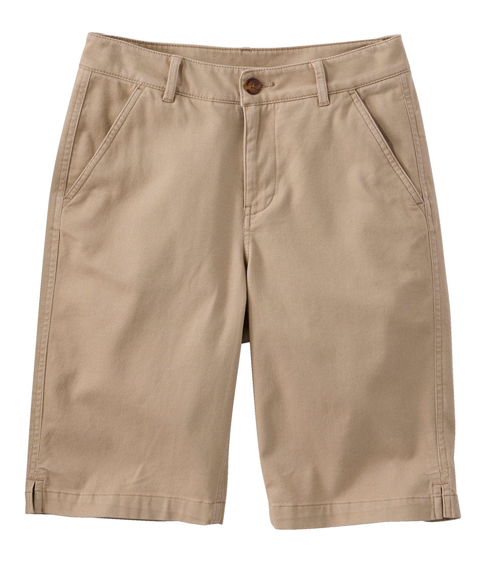 Chino Bermudas 9" Women's Comfort Stretch Shorts