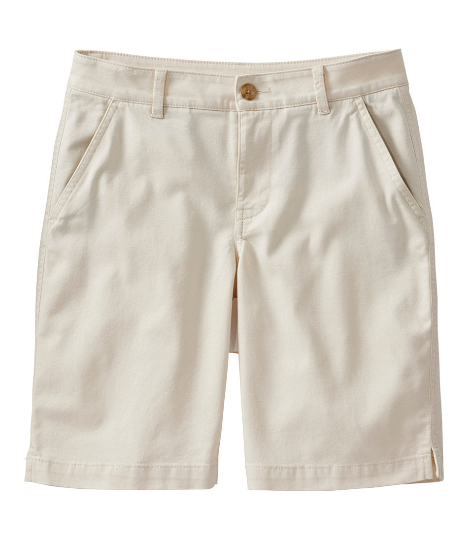 Chino Bermudas 9" Women's Comfort Stretch Shorts